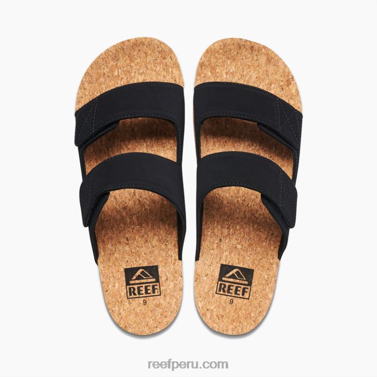 cojín tradewind corcho negro/corcho 0RZL2381 hombres Reef