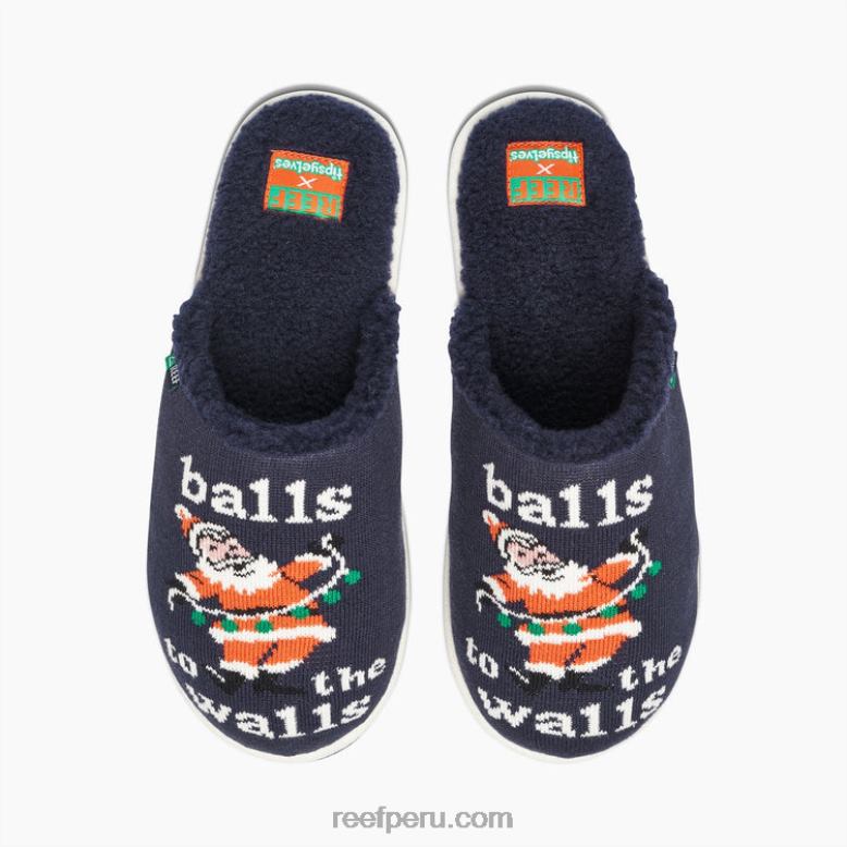 pantuflas arrecife x tipsy elfos bolas a las paredes 0RZL2549 hombres