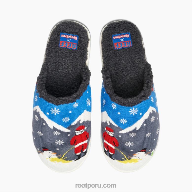 pantuflas arrecife x tipsy elfos muñeco de nieve derretido 0RZL2551 hombres