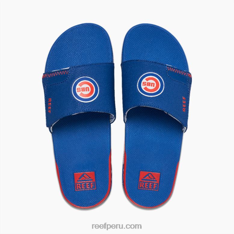 tobogán de abanico x mlb cachorros 0RZL2413 hombres Reef