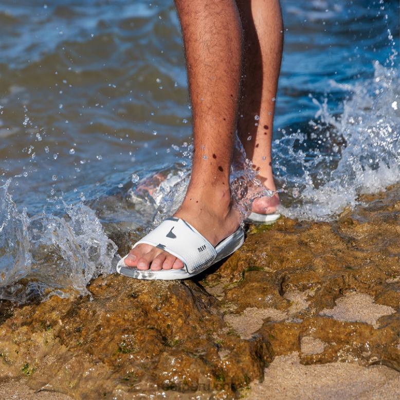 tobogán oasis mármol blanco/gris 0RZL2439 hombres Reef