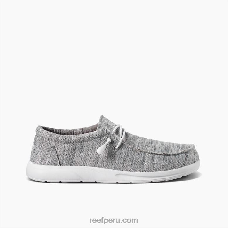 Cojín costa malla gris claro/blanco 0RZL2485 hombres Reef