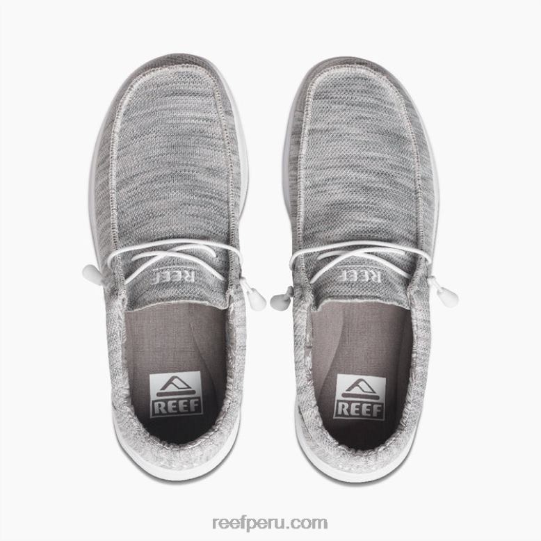 Cojín costa malla gris claro/blanco 0RZL2485 hombres Reef