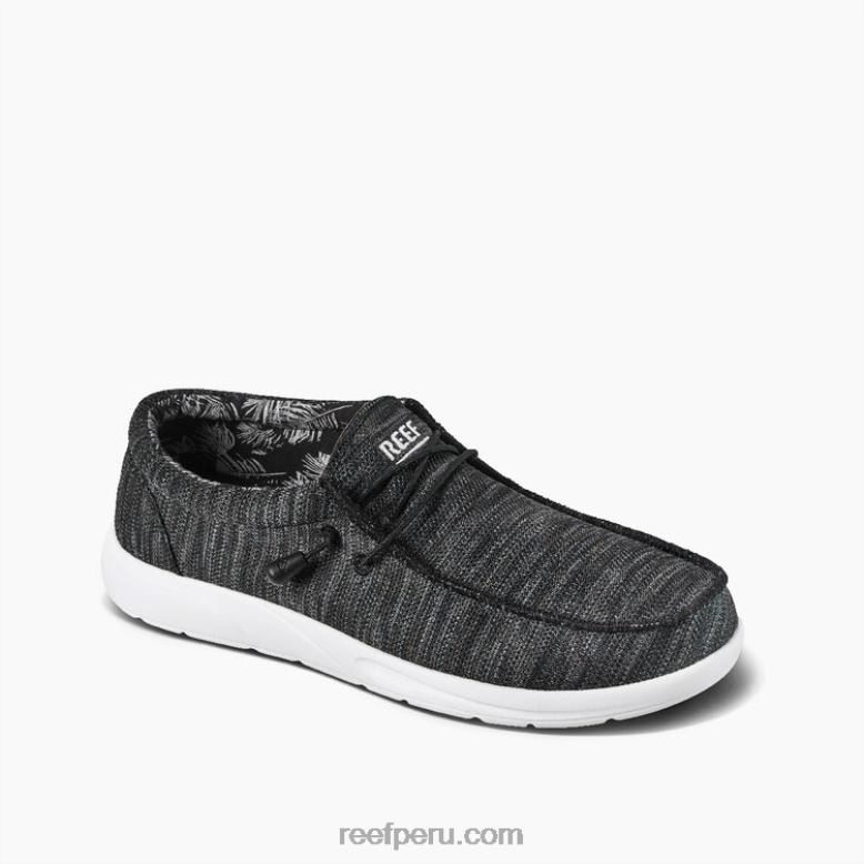 Cojín costa malla negro/gris/blanco 0RZL2492 hombres Reef