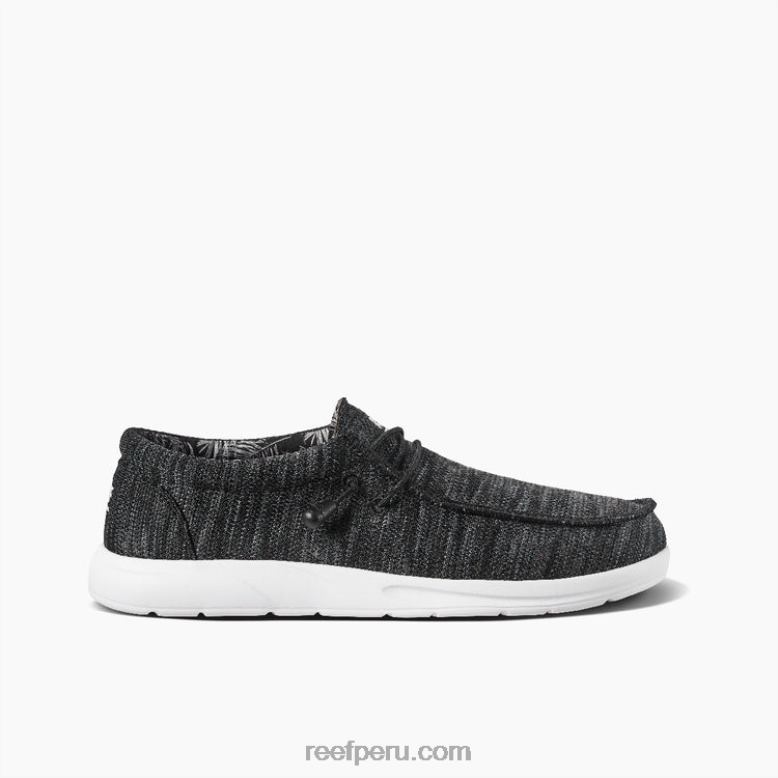 Cojín costa malla negro/gris/blanco 0RZL2492 hombres Reef
