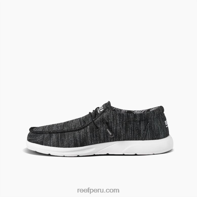 Cojín costa malla negro/gris/blanco 0RZL2492 hombres Reef