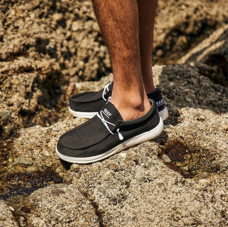 cojín costa textil blanco negro 0RZL2487 hombres Reef