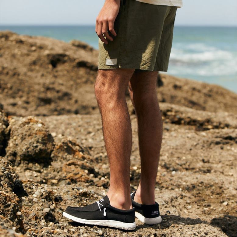 cojín costa textil blanco negro 0RZL2487 hombres Reef
