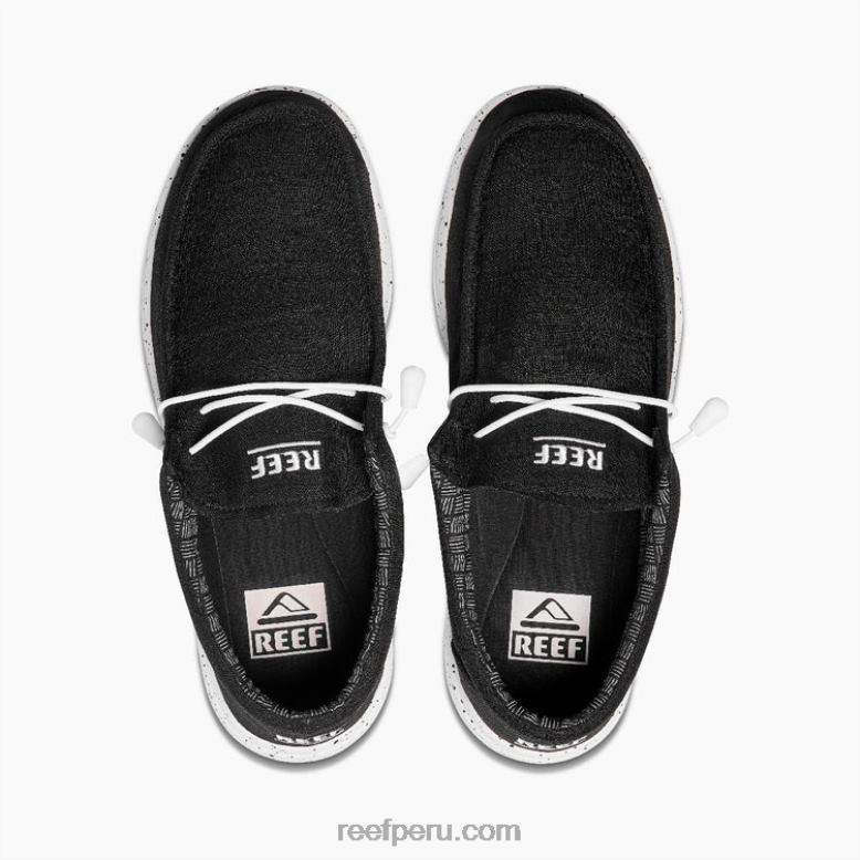 cojín costa textil blanco negro 0RZL2487 hombres Reef