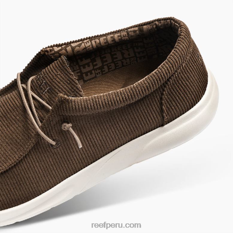 cojín costa textil cordón marrón 0RZL2538 hombres Reef