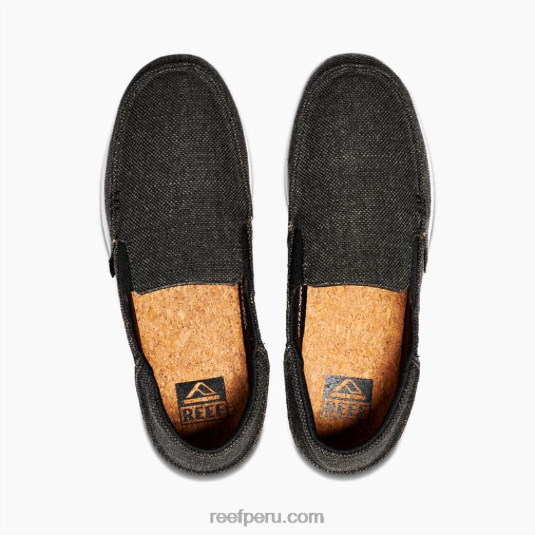cojín matey blanco negro 0RZL2524 hombres Reef