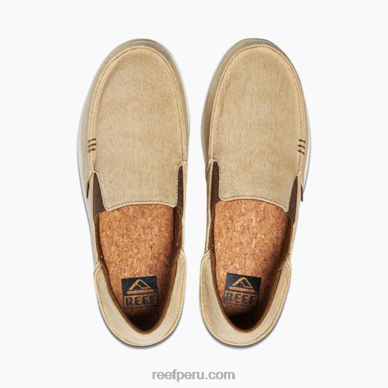 cojín matey lona lavada arenisca 0RZL2544 hombres Reef