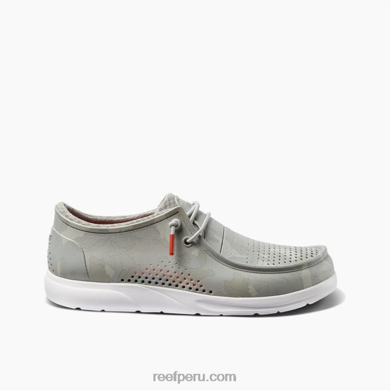 impresiones de la costa del agua camuflaje gris 0RZL2495 hombres Reef