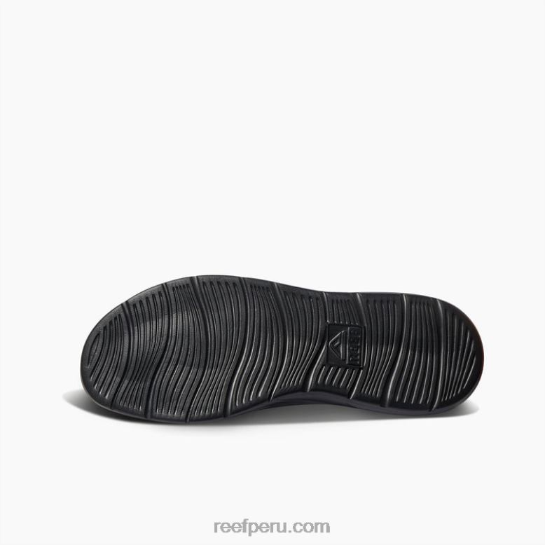 impresiones de la costa del agua camuflaje negro 0RZL2526 hombres Reef