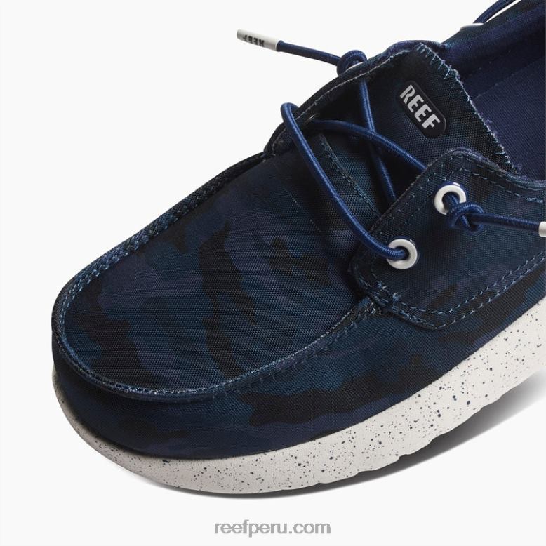 muelle de suela hinchable azul marino/camuflaje 0RZL2509 hombres Reef