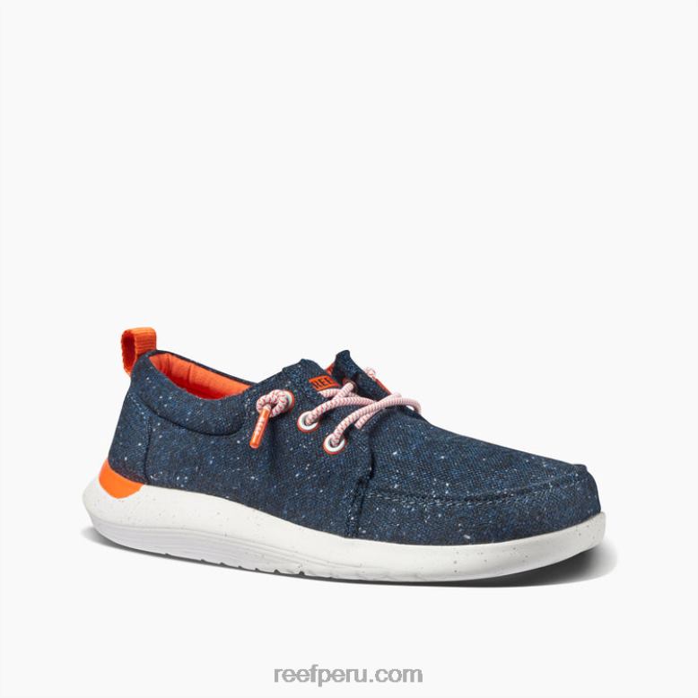 reducción de suela hinchable azul marino/naranja 0RZL2500 hombres Reef