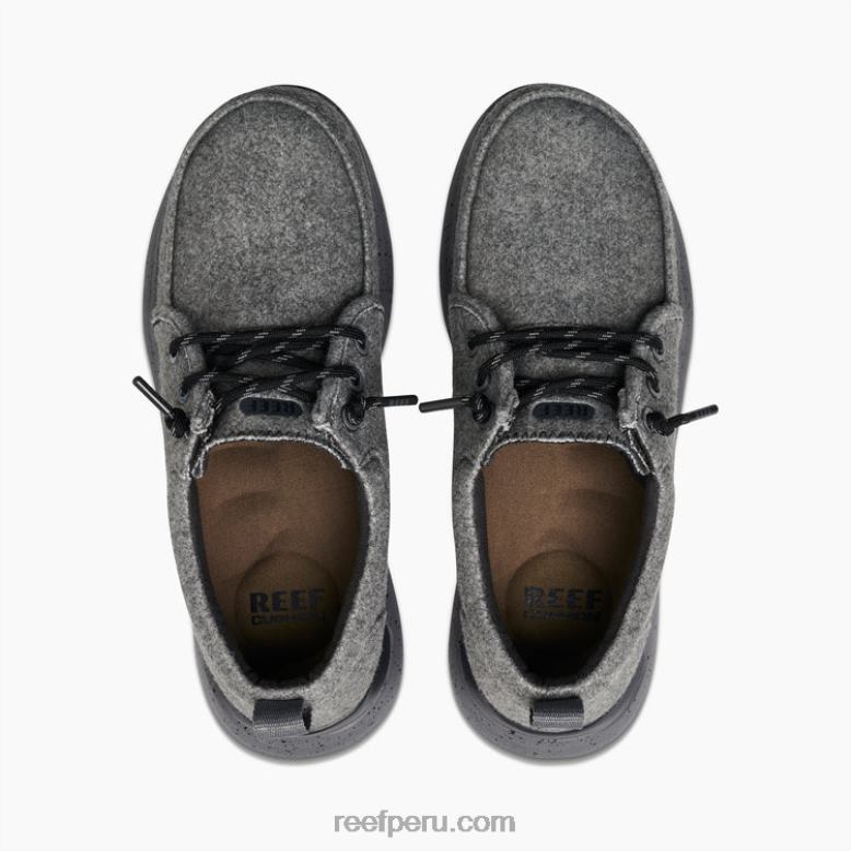 reducción de suela hinchable lana gris 0RZL2507 hombres Reef