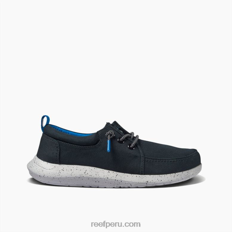 reducción de suela hinchable negro 0RZL2496 hombres Reef