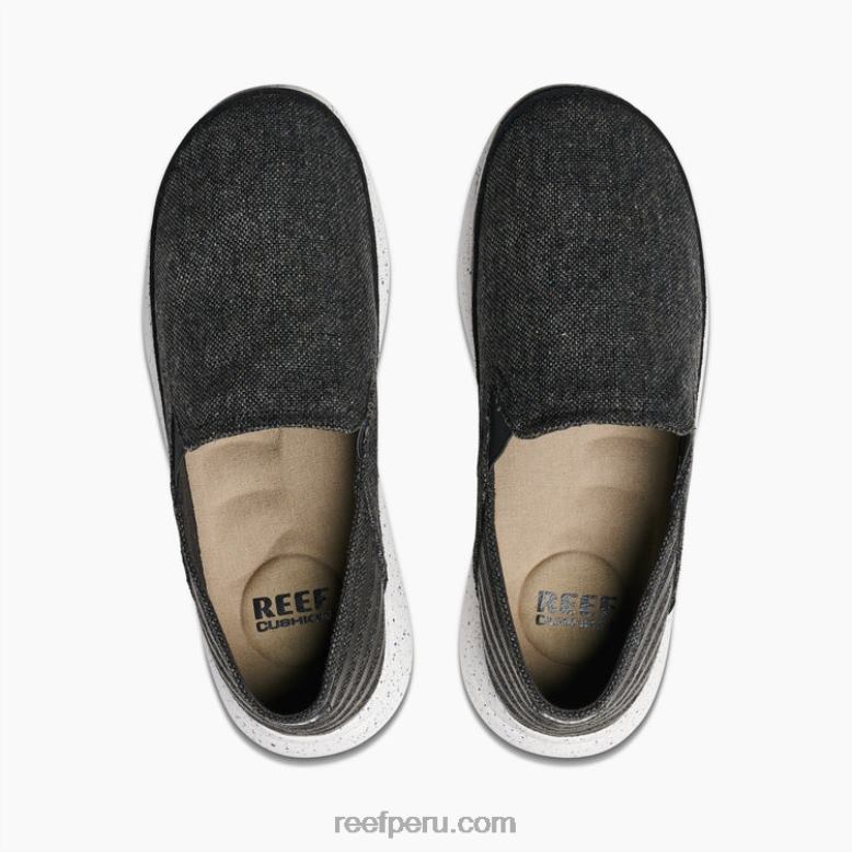 viajero de suela hinchable negro 0RZL2516 hombres Reef