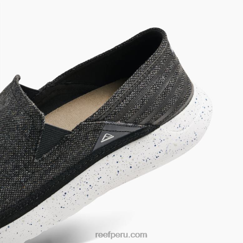 viajero de suela hinchable negro 0RZL2516 hombres Reef