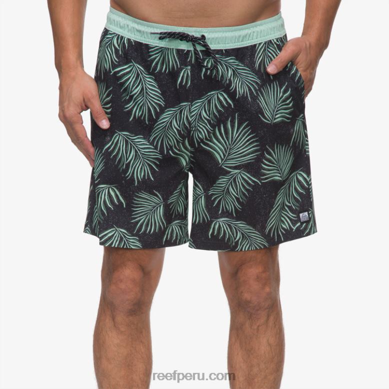 Bañador reno con cintura elástica 17" caviar 0RZL2692 hombres Reef