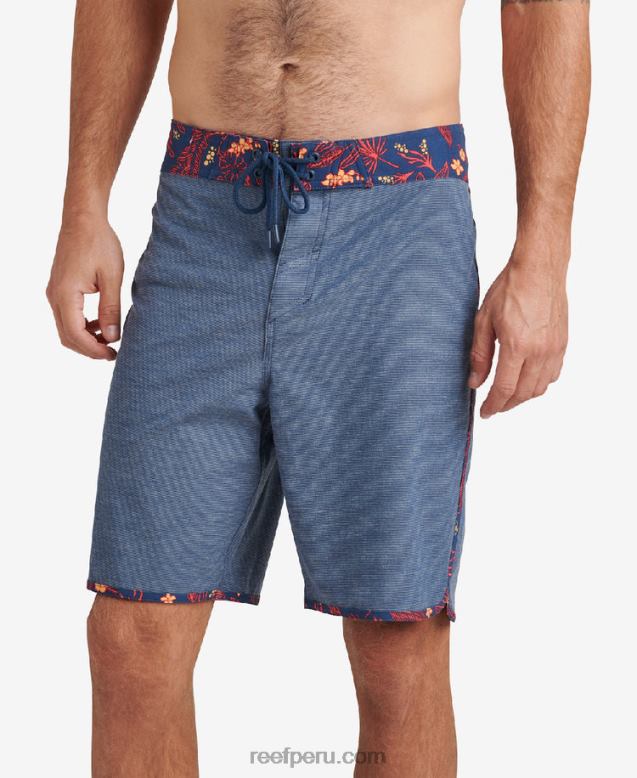 Pantalones cortos Stryker de 19" insignias azules 0RZL2721 hombres Reef