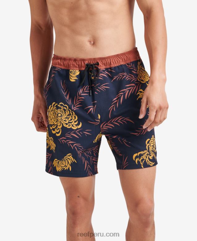 pantalón corto john volley 17" cielo nocturno 0RZL2695 hombres Reef