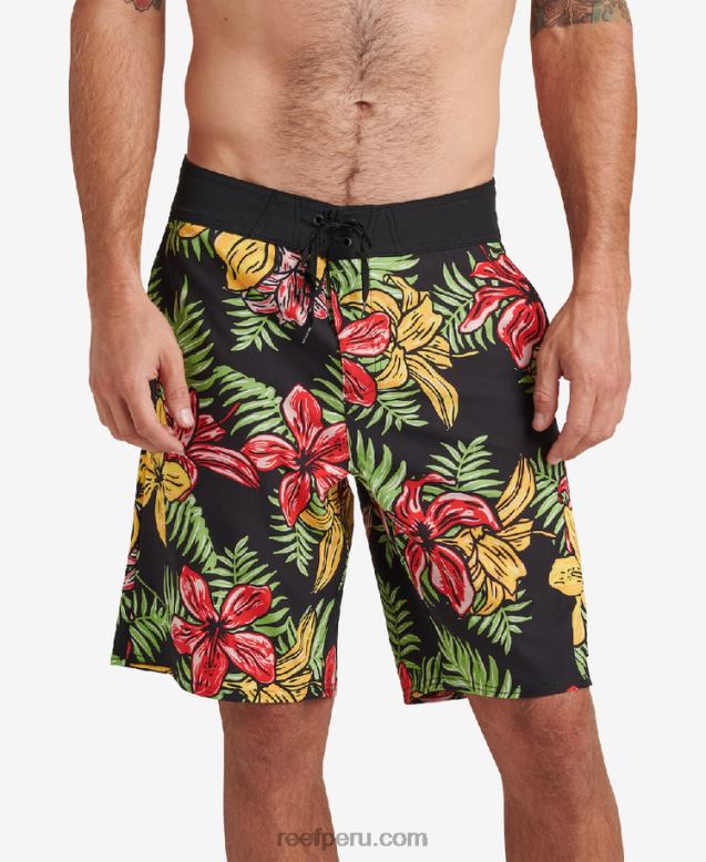 pantalones cortos fitz de 19" caviar 0RZL2710 hombres Reef