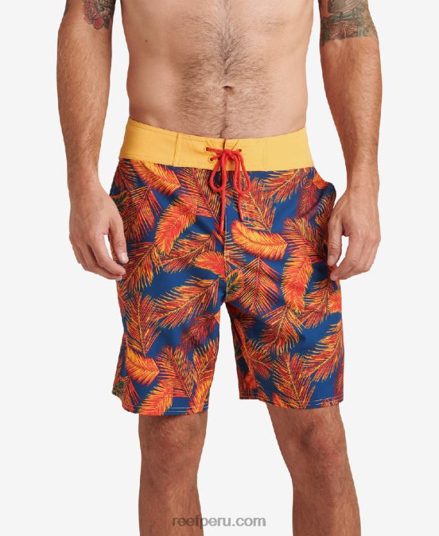 pantalones cortos harrison de 19" insignias azules 0RZL2712 hombres Reef