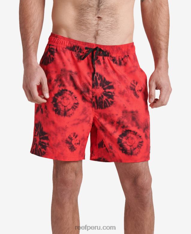 shorts bob 17" hibisco 0RZL2722 hombres Reef