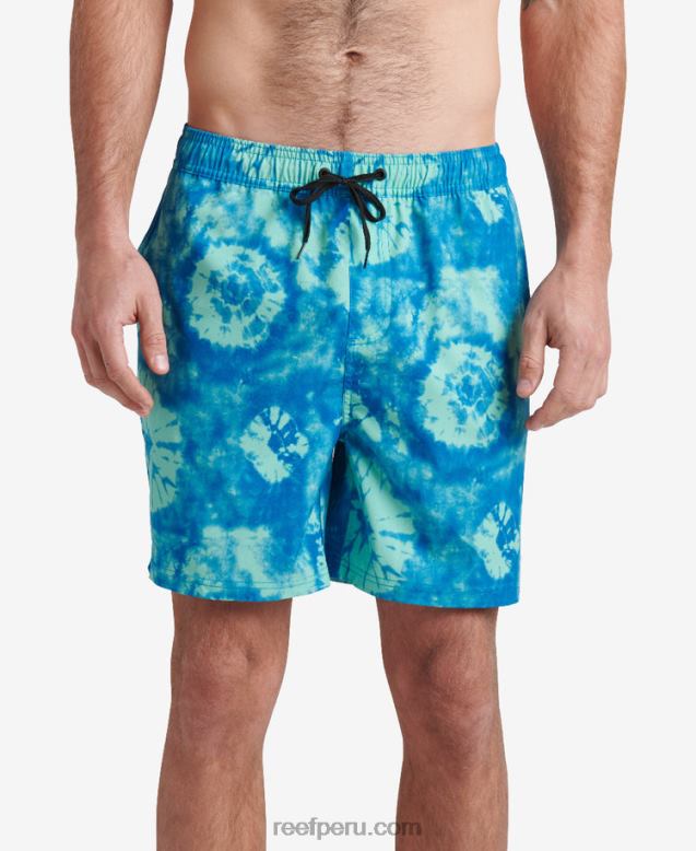 shorts bob 17" lapislázuli 0RZL2719 hombres Reef