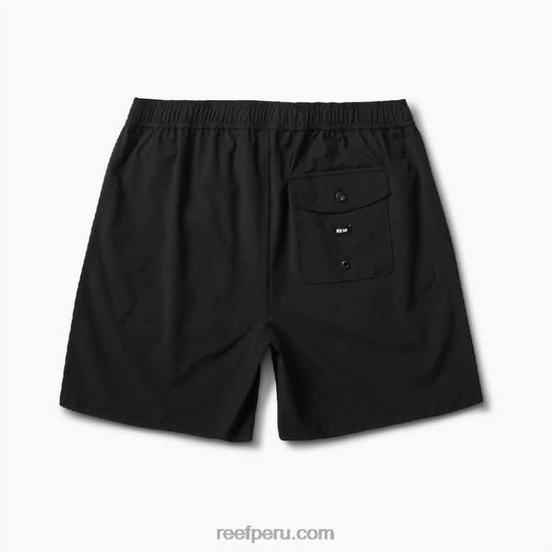 shorts de paseo con cintura elástica de 17