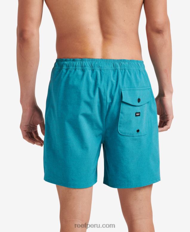 shorts de paseo con cintura elástica de 17