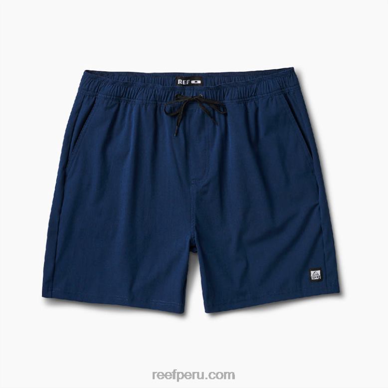 shorts de paseo con cintura elástica de 17