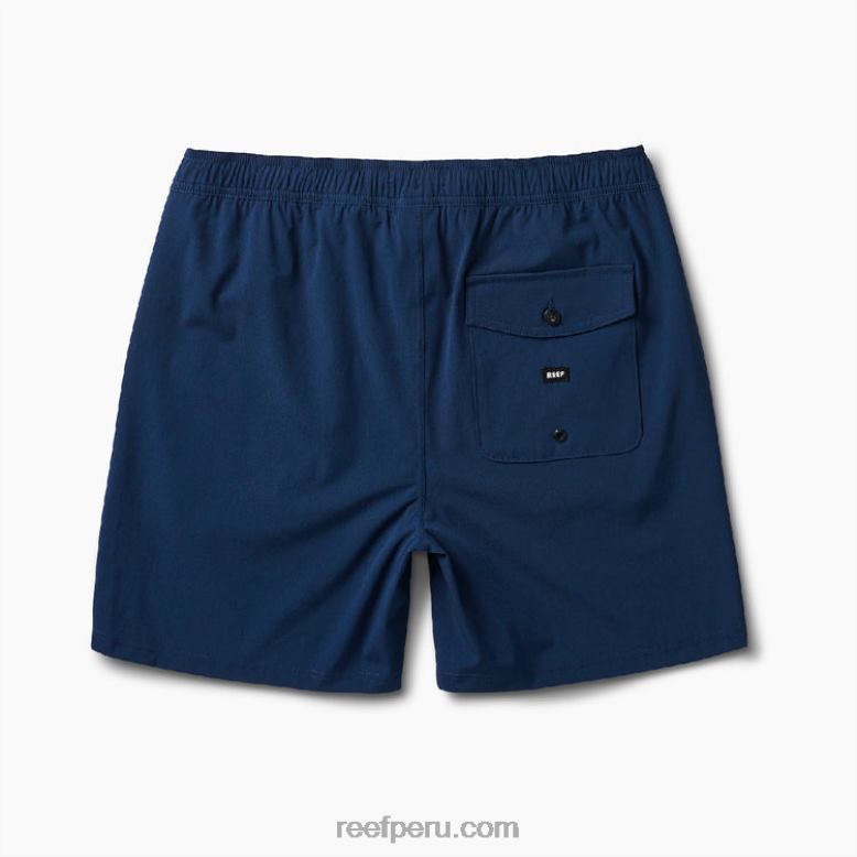 shorts de paseo con cintura elástica de 17