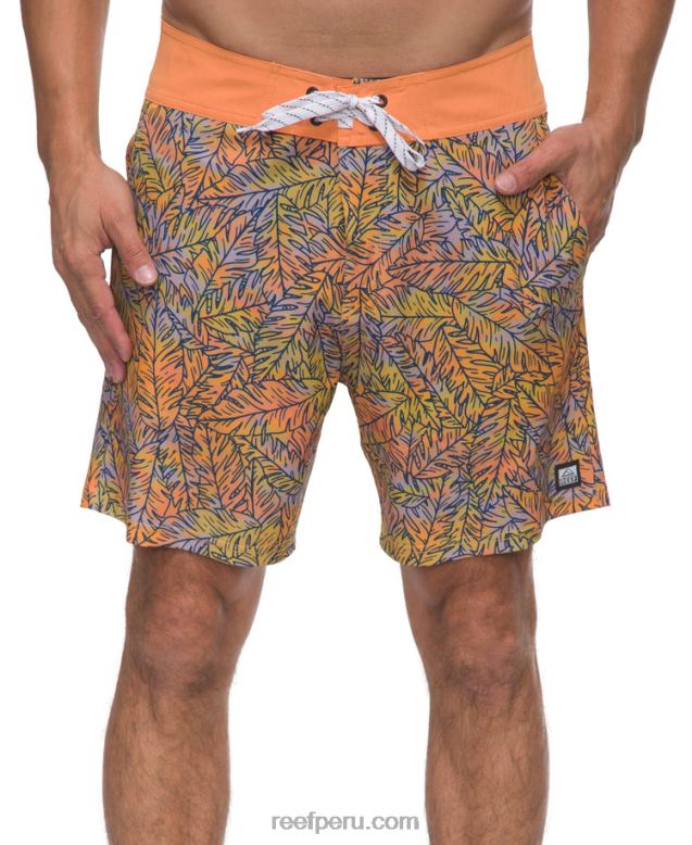 shorts de playa worley 17" lila pastel 0RZL2694 hombres Reef