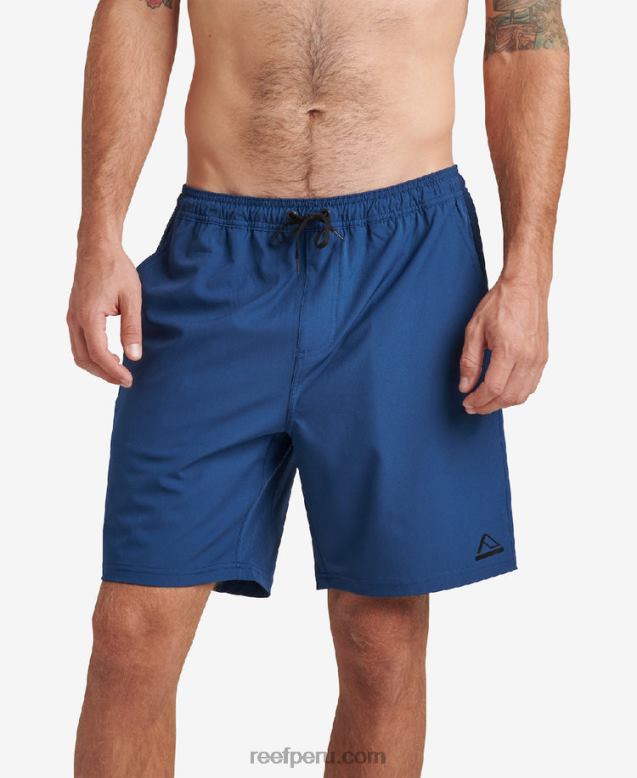 shorts jackson de 17" insignias azules 0RZL2685 hombres Reef