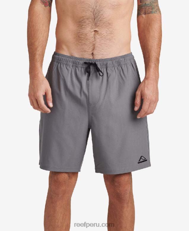 shorts jackson de 17" sombra tranquila 0RZL2688 hombres Reef