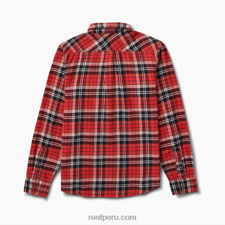 bisbee camisa tejida de franela chile picante 0RZL2664 hombres Reef