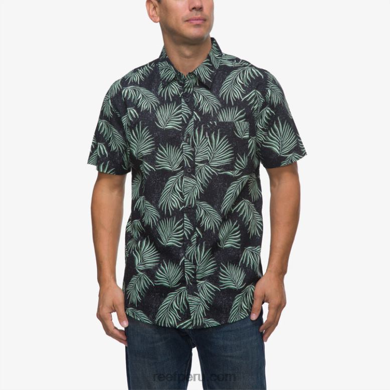 camisa de manga corta culber caviar 0RZL2640 hombres Reef