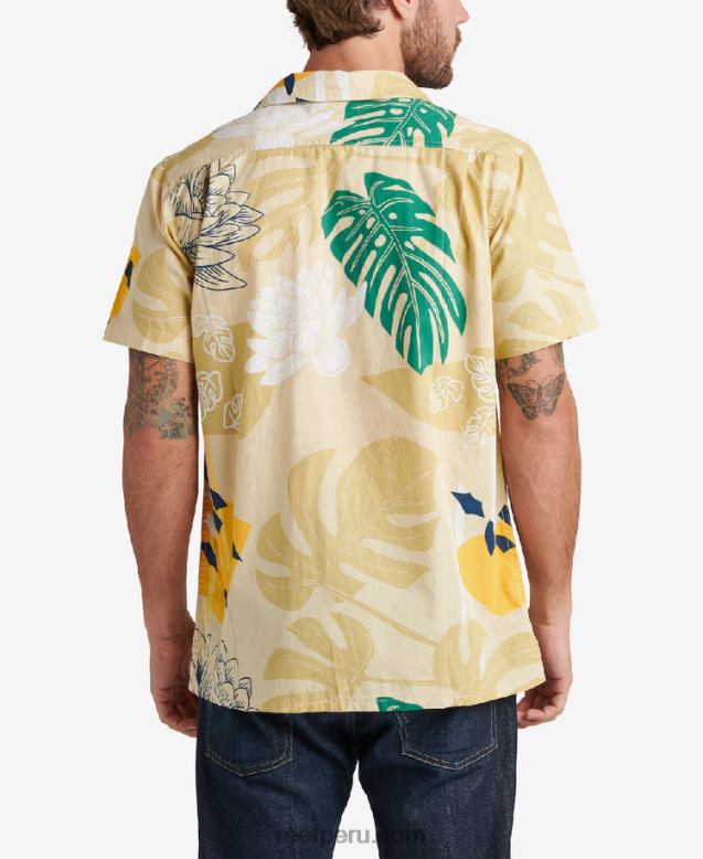 camisa de manga corta otis niebla 0RZL2660 hombres Reef