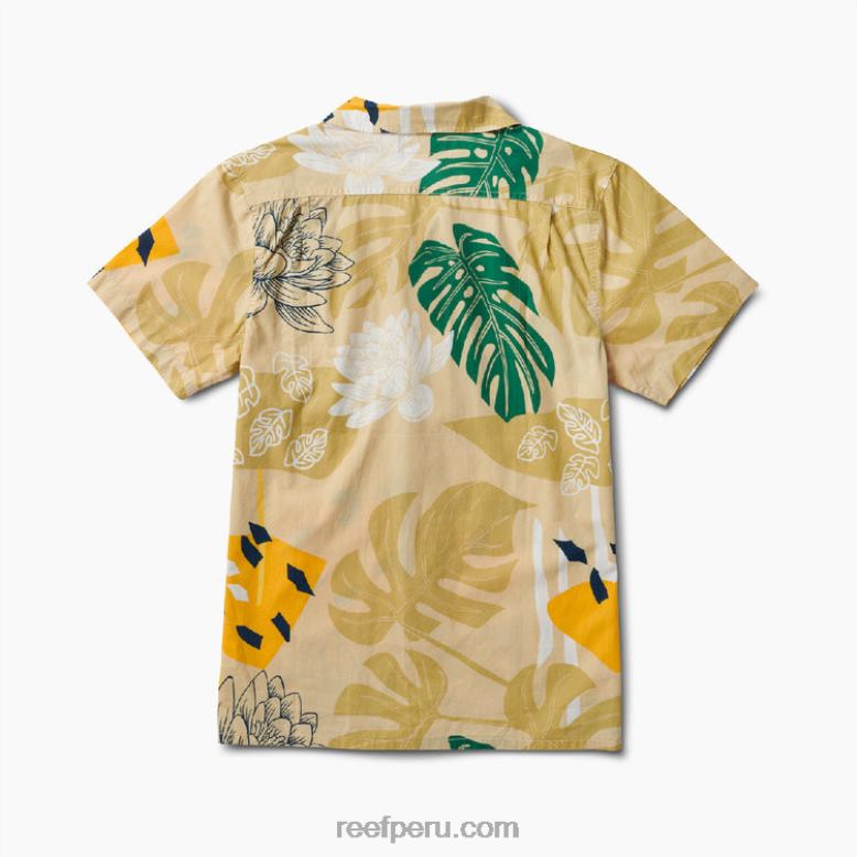 camisa de manga corta otis niebla 0RZL2660 hombres Reef