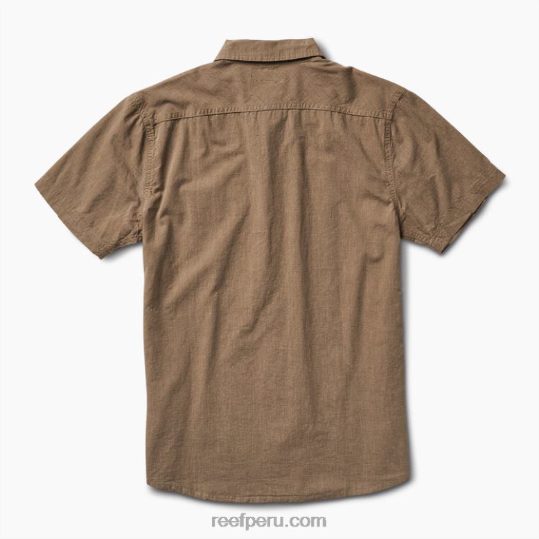 camisa de manga corta winfred tambor de lluvia 0RZL2659 hombres Reef