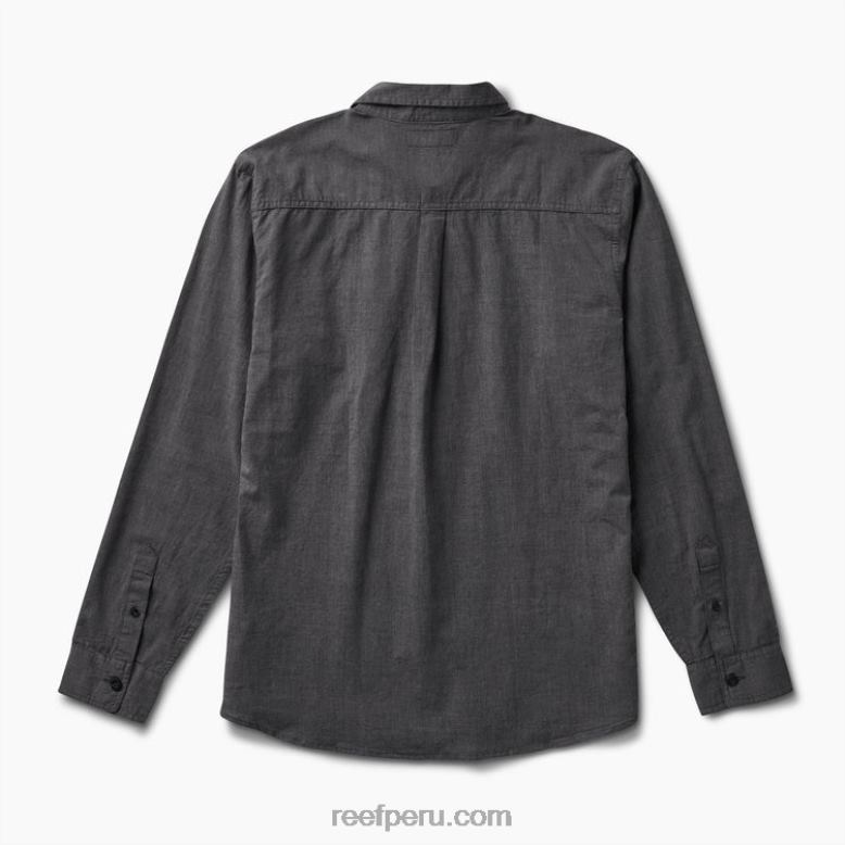 camisa de manga larga de estuardo caviar 0RZL2651 hombres Reef