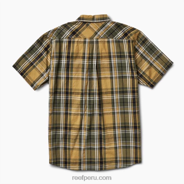 camisa tejida de manga corta pardy semillas de hinojo 0RZL2662 hombres Reef