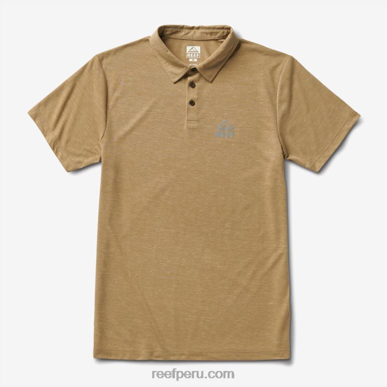 polo de manga corta con tecnología de pistón cilantro 0RZL2658 hombres Reef