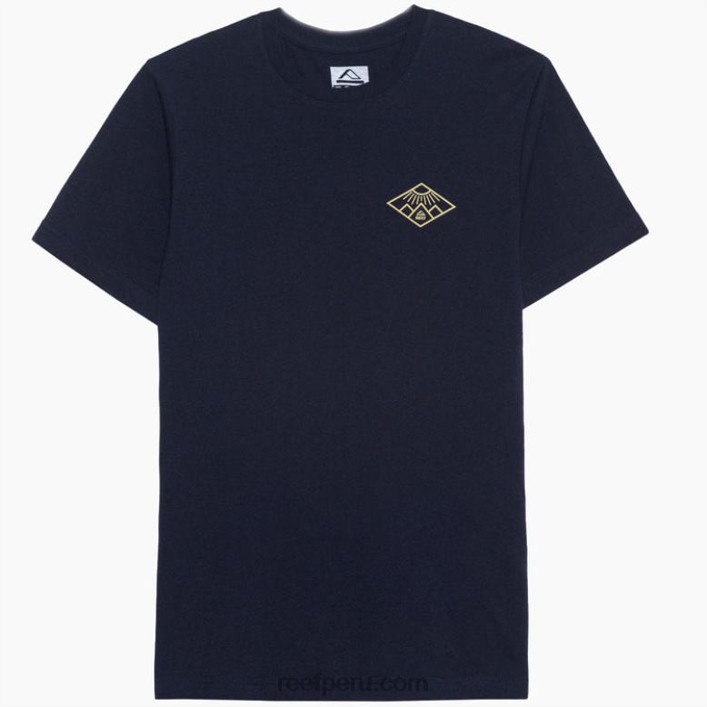Camiseta de manga corta Peaks Recyclo Armada 0RZL2591 hombres Reef