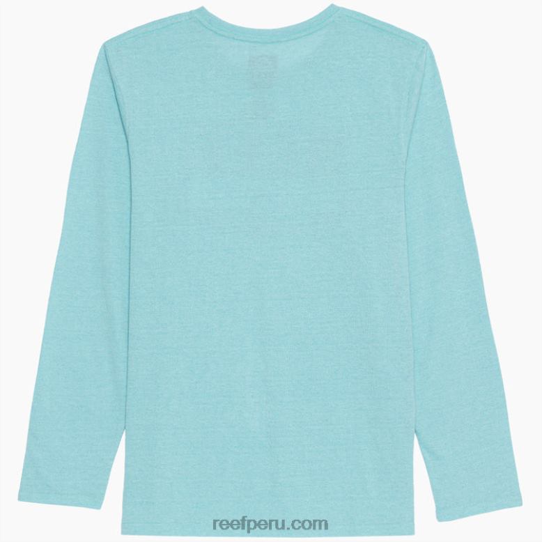 Camiseta de manga larga Savor Recyclo cielo azul 0RZL2597 hombres Reef
