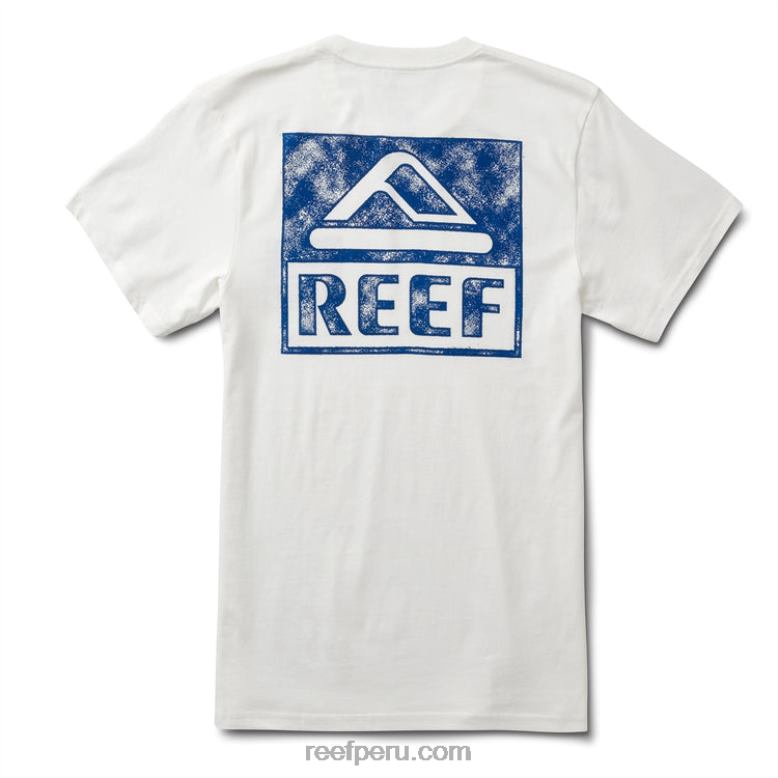 camiseta con gráfico de agua malvavisco 0RZL2621 hombres Reef