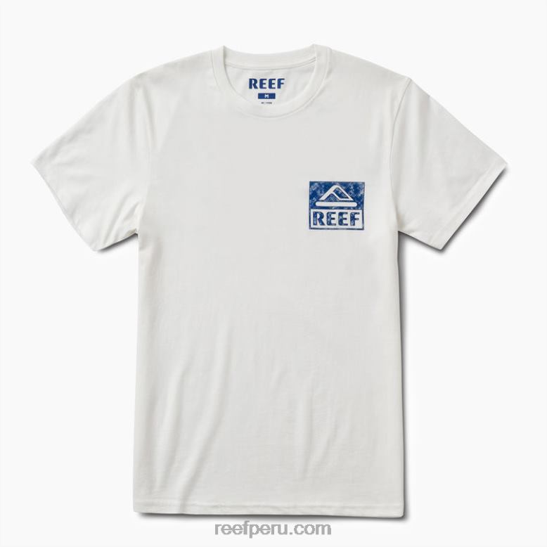 camiseta con gráfico de agua malvavisco 0RZL2621 hombres Reef